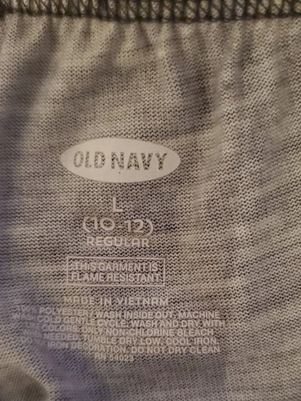 Old Navy Black and Heather Gray Marled Kids Pajama Bottoms